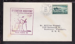 US Operation High Jump USS Mount Olympus 1947 Cover