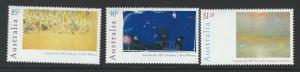 Australia     MNH  sc#  1572 - 1574