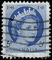 CANADA   #341 USED (6)