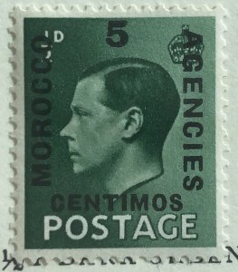 AlexStamps BRITISH OFFICES IN MOROCCO #78 XF Mint 