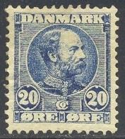 Denmark Scott #'s 66 MH