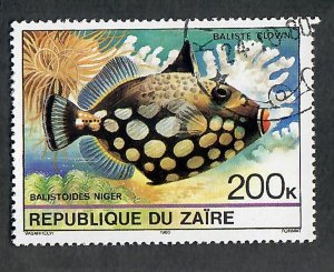 Zaire #980 Fish used single