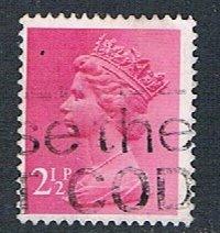 UK MH34: 2.5p Elizabeth II Machin, used, VF