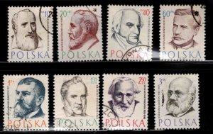 Poland Scott 769-776 Used Doctors set