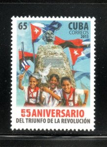CUBA Sc# 5462    TRIUMPH OF THE REVOLUTION  2013  MNH mint