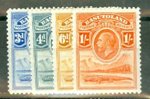 Basutoland 1-7 mint CV $15.50