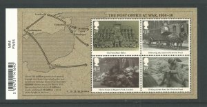 2016 GB QEII Sc3513 Post Office at War 1914-18