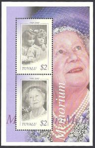 Tuvalu.  MNH. Queen Mother in memoriam. SC 892