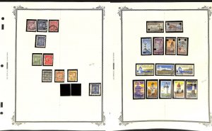 New Zealand Stamp Collection 2 Scott Specialty Pages, Life Ins, Lighthouses (BG)