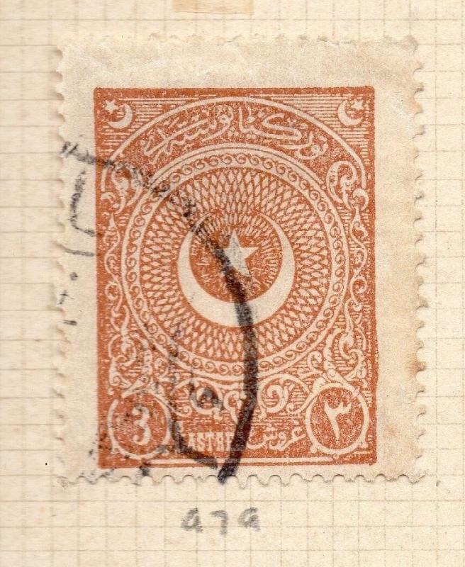 Turkey 1923-24 Duplicates Issue Fine Used 3p. 245823