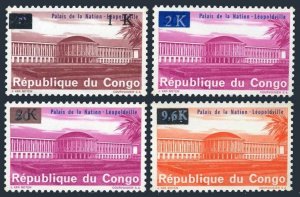 Congo DR 612-615,MNH.Michel 309-312. National Palace,Leopoldvile.New value 1968.