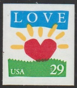 SC# 2813 - (29c) - Sunrise Love, MNH single