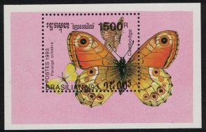 Cambodia Butterfly 'Parage schakra' MS 1993 MNH SG#MS1300