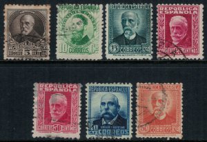 Spain #516-23  CV $14.05