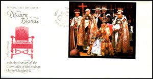 Pitcairn Islands 177 Souvenir Sheet U/A FDC