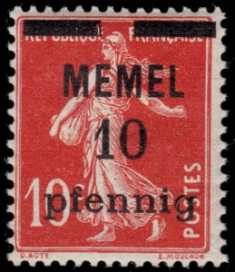 ✔️ GERMAN OCC. MEMEL 1920  OVERPRINT - SC. 19 ** MNH [ST2.21]