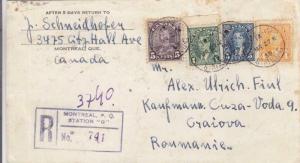 1939, Montreal, Canada to Craiova, Romania, See Remark (32005)