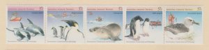 Australian Antarctic Territory #L76 Stamps - Mint NH Strip of 5