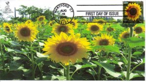 Sunflower First Day Cover, from Toad Hall Covers!  #2