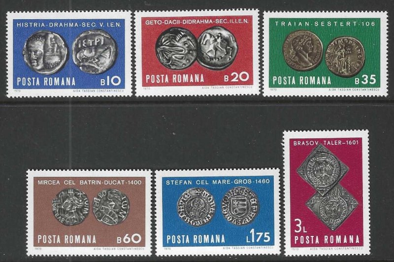 Romania 2168-2173 MNH Complete SC$2.50