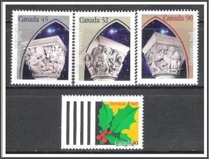 Canada #1585-1588 Christmas MNH