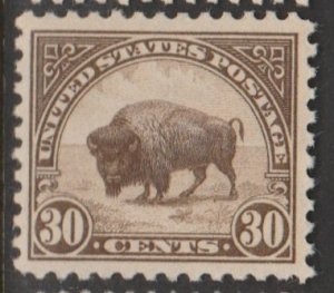 U.S. Scott Scott #569 American Bison Stamp - Mint NH Single