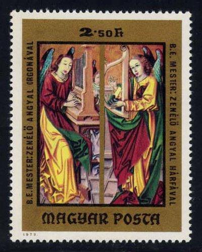 Hungary #2254 Angels Playing Organ and Harp, MNH (0.40)