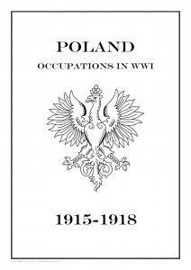 Poland occupations in WWI 1915-1918 PDF (DIGITAL)  STAMP ALBUM PAGES