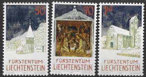 Liechtenstein 991-93   1882   set 3  VF NH