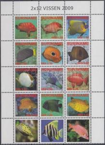 Suriname stamp Corals Fish World MNH 2009 Mi 2291-2302 WS161411