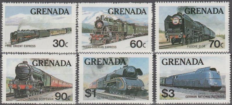 Grenada  #1120-5 MNH F-VF CV $6.95 (SU1633)