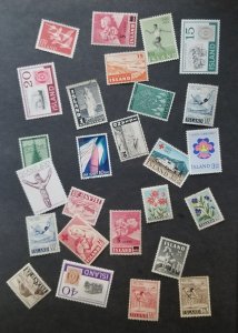 ICELAND Mint MNH Unused Stamp Lot T5623