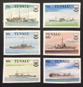 Tuvalu 1990** Mi.564-69. Ships MNH [21;85]