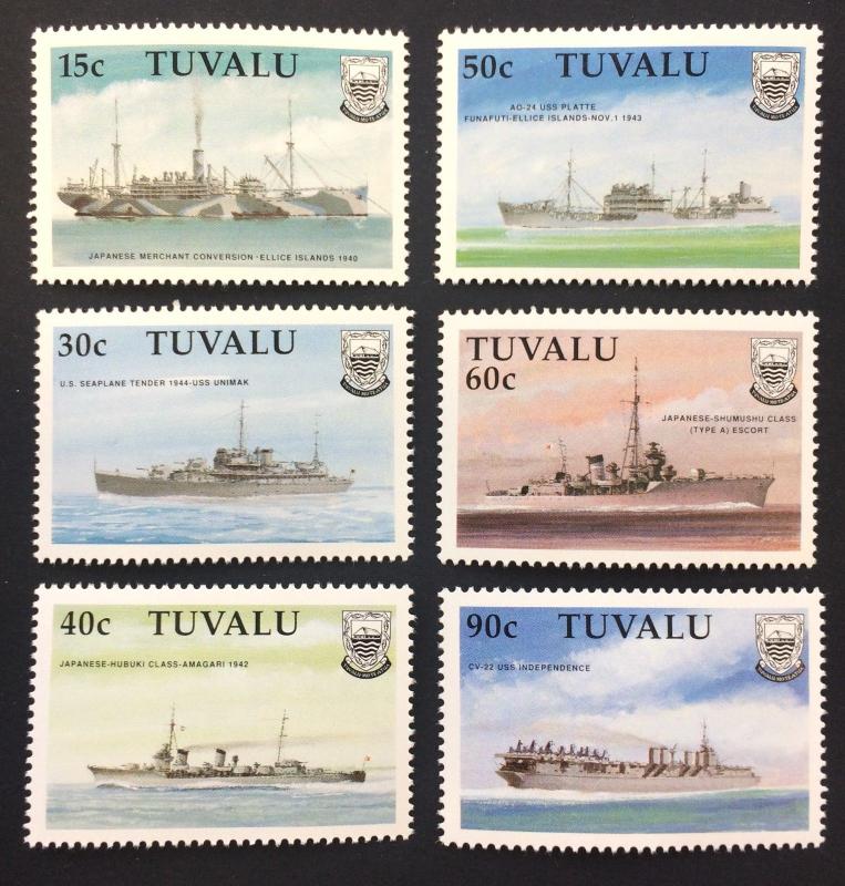 Tuvalu 1990** Mi.564-69. Ships MNH [21;85]