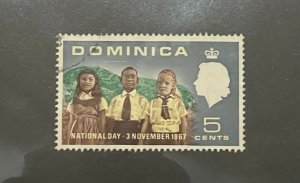 Stamps Dominica Scott #202 used