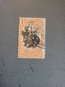 Stamps Somali Coast Scott #61 used