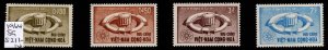 Republic of South Vietnam Scott 231-234 MH* Atomic Reactor set