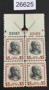 US STAMPS #834 MINT OG NH VF BLOCK LOT #26625