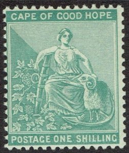 CAPE OF GOOD HOPE 1893 HOPE SEATED 1/- MNH ** WMK ANCHOR