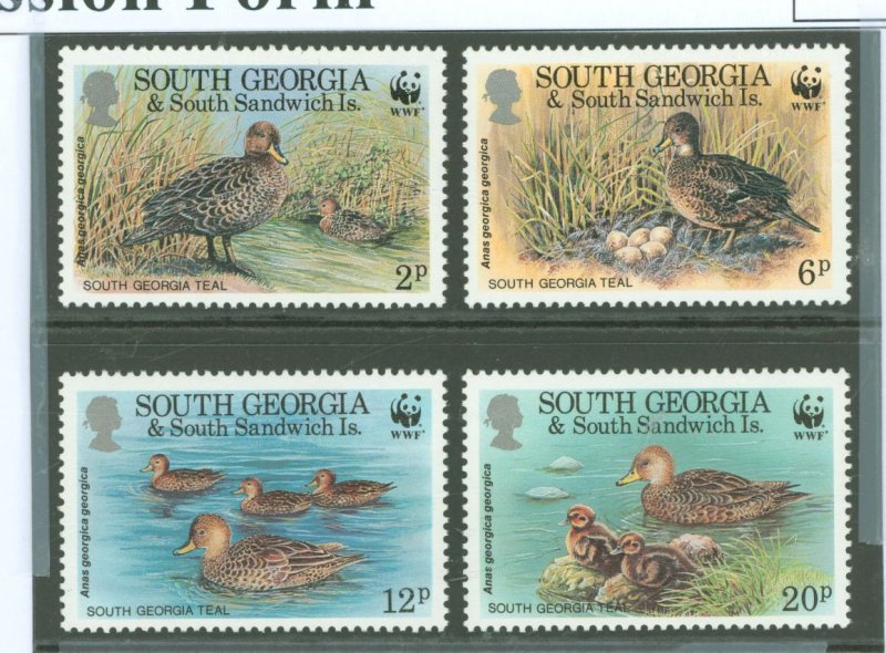 South Georgia #162-165