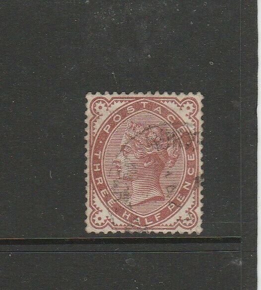 GB 1880/1 1 1/2d Venetian red cds used SG 166, full perfs