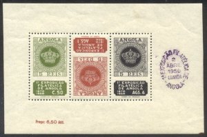 ANGOLA #330a Mint NH - 1940 Expo S/S