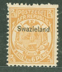 Swaziland #6 Mint (NH) Single