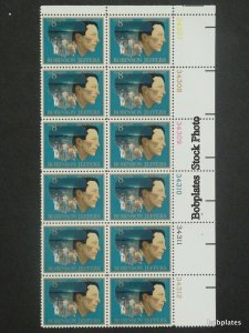 BOBPLATES #1485 Robinson Jeffers Plate Block F-VF MNH ~See Details for #s/Pos