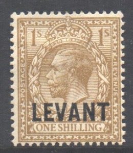 Levant (British) Scott 53 - SG L23, 1921 George V 1/- MH*