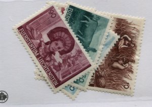 LIECHTENSTEIN   166-70   MNH