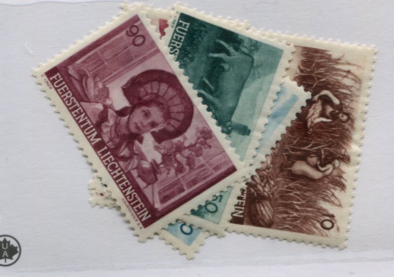 LIECHTENSTEIN   166-70   MNH