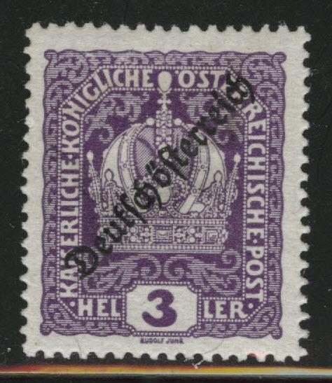 Austria Scott 181  MH* stamp