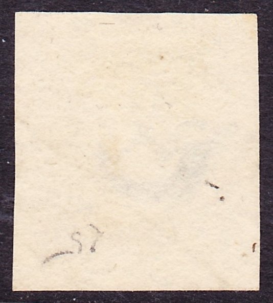 Netherlands, Scott 1a, VF Used, 5c Light Blue