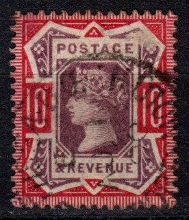 Great Britain #121  F-VF Used   CV $42.50  (X1292)